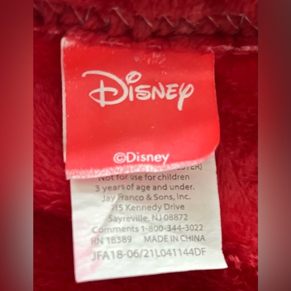 Jay Franco & Sons Disney Mickey Minnie Mouse Christmas Throw/Blanket 59”x78” - Picture 3 of 5